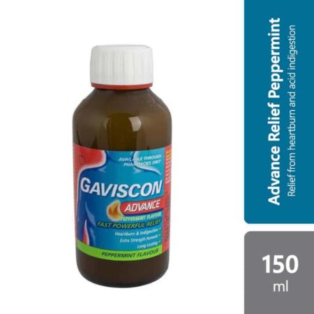 Gaviscon Advance Powerful Relief Peppermint 150ml