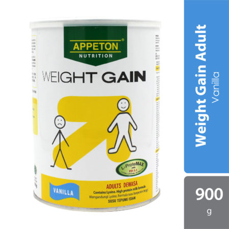 Appeton Weight Gain Adult Vanilla 900g | Helps Gain Weight Healthily