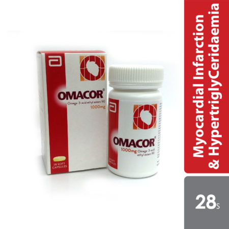 Omacor Omega 3 1000mg 28s | Heart Health