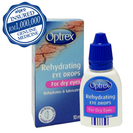 Optrex Rehydrating Eye Drops 10ml