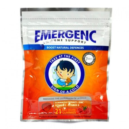 Gummy Raspberry Emergenc 21s | Cough & Flu