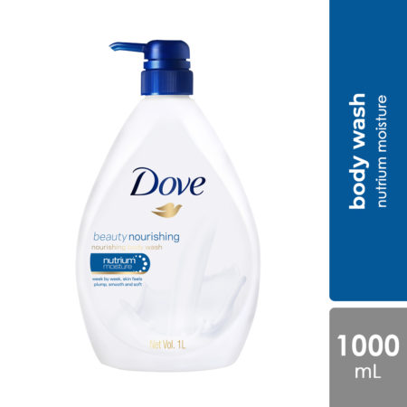 Dove Beauty Nourishing Body Wash 1000ml | Maintain Skin Moisture Barrier