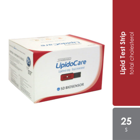 Sd Lipidocare Total Cholesterol Strip 25s