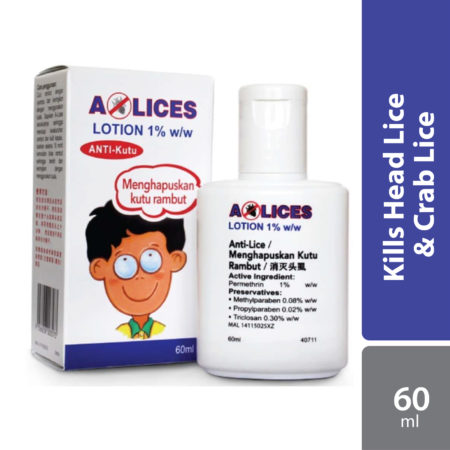 A-lices 1% Lotion 60ml