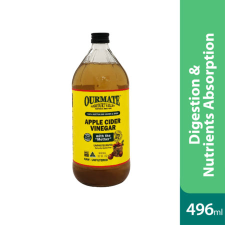 Ourmate Harcourt Valley Acv 946ml | Apple Cider Vinegar From Australia