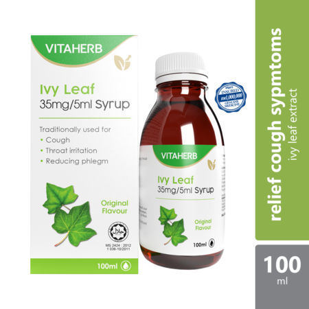 Vitaherb Ivy Leaf Cough Syrup 100ml