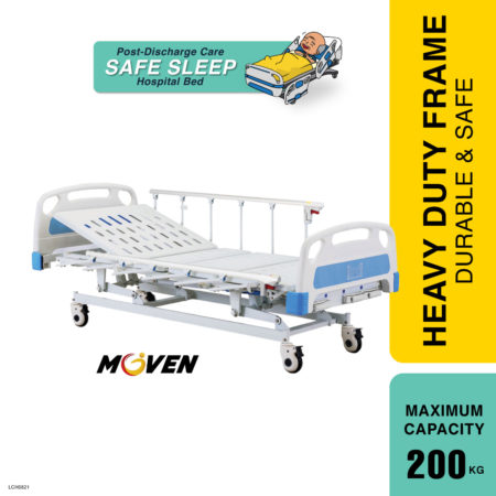 Moven Three Cranks Manual Hospital Bed B-S331LN