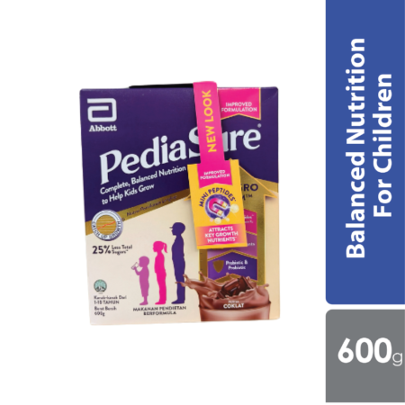 Abbott Pediasure Peptigro Children's Milk Formula (Choco) 600g | For Age 1-10 Years Old