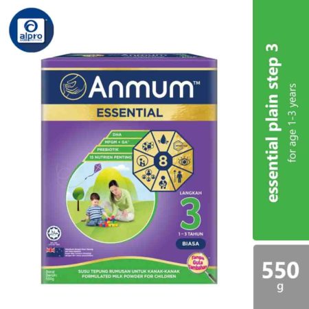 Anmum Essential Step 3 Milk Formula Plain 550g