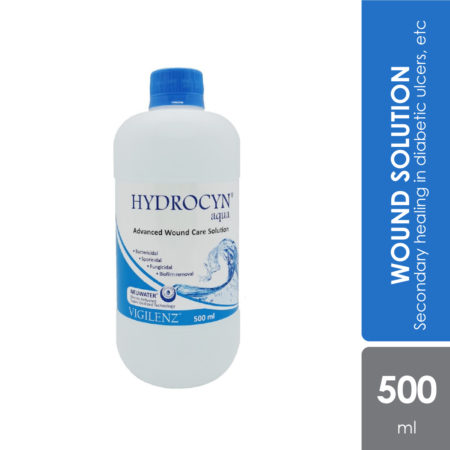 Vigilenz Hydrocyn Aqua Wound Care 500ml