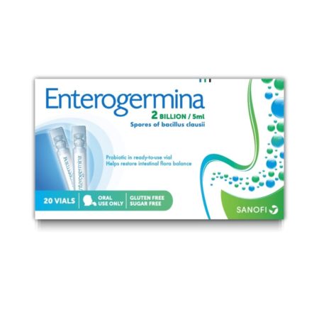 Enterogermina 2 Billion 5ml 20x5ml | Probiotics