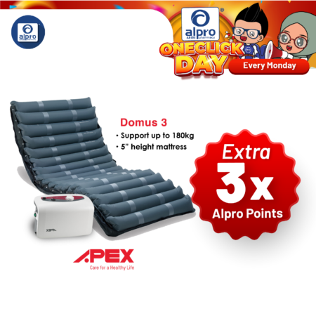 Apex Domus 3 Tubular Ripple Mattress | Pressure Ulcer Prevention