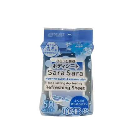 Sugi S Select Sara Sara Smooth & Refreshing 50 Sheet-Ice (Floral Soap)