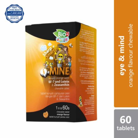 Bioplus Junior I-mine Mixed With Orange Multivitamin Chewable Tab 60s