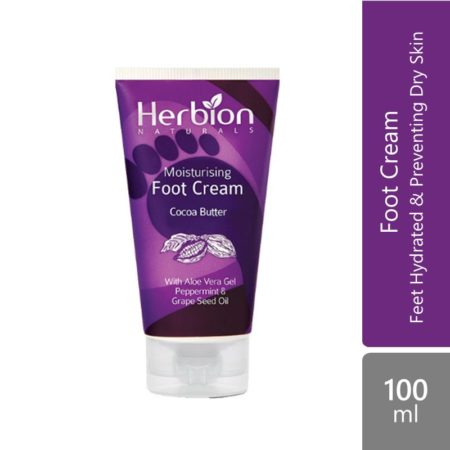 (ws)herbion Naturals Moisturising Foot Cream 100ml | Feet Hydrated & Preventing Dry Skin