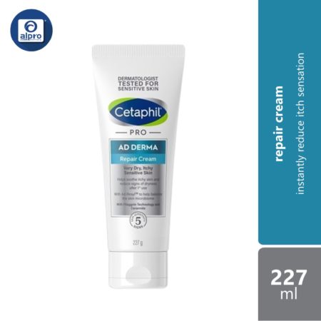 Cetaphil Pro Ad Derma Repair Cream 227ml | Instantly Reduce Itch Sensation