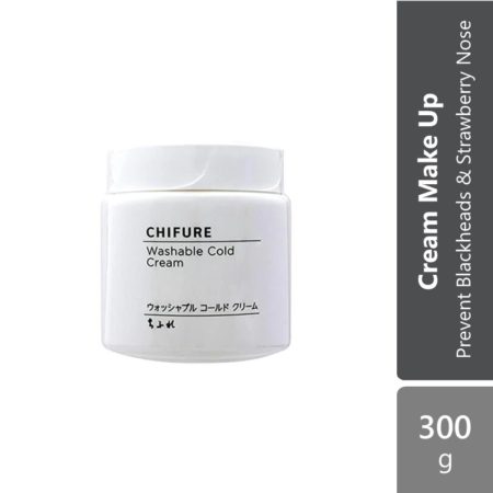 Chifure Washable Cold Cream N 300g | Prevent Blackheads & Strawberry nose