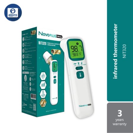 Novoplus NIT 320 Forehead and Ear Infrared Thermometer | 3 Years Warranty