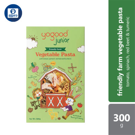 Yogood Junior Vegetable Pasta Friendly Farm 300g