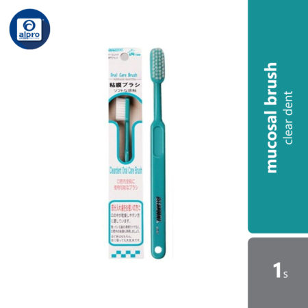 Clear Dent Mucosal Brush 1s