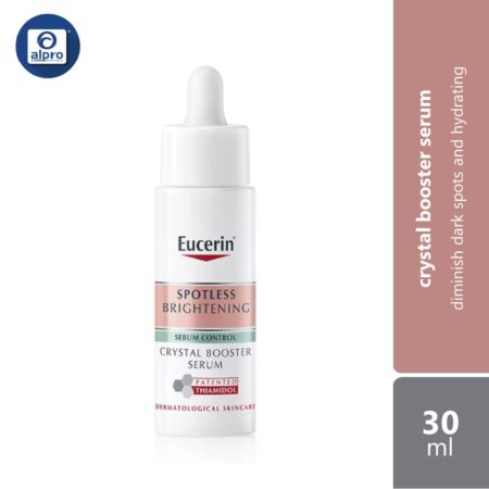 Eucerin Spotless Brightening Crystal Booster Serum 30ml | Diminish Dark Spots and Hydrating