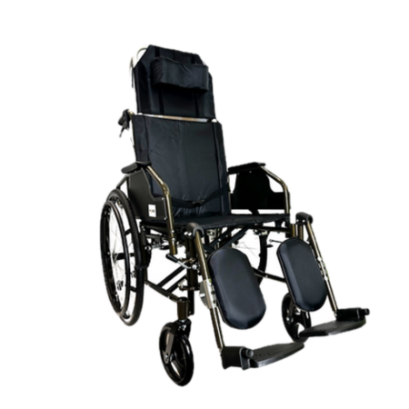 Moven BM490LGC Aluminium Reclining Wheelchair - 24 IInches