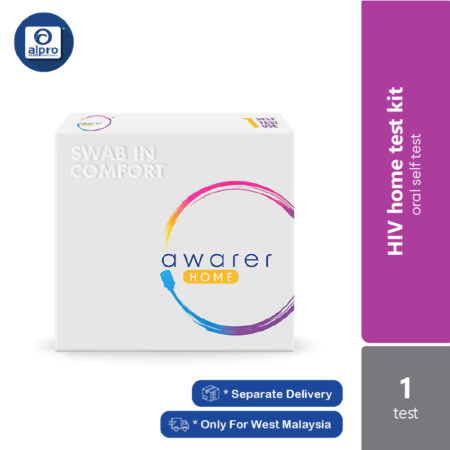 AwarerHOME™ HIV Oral Self Test 1s | First Made in Malaysia HIV Oral Home Test Kit