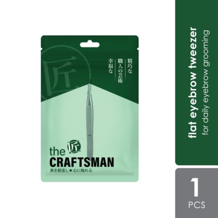 The Craftman Flat Eyebrow Tweezer 1s