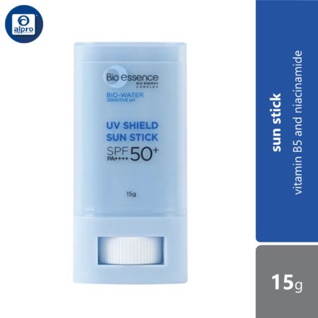 Bio-Essence Bio-Water UV Shield Sun Stick SPF50 15g | Enriched with Vitamin B5 and Niacinamide