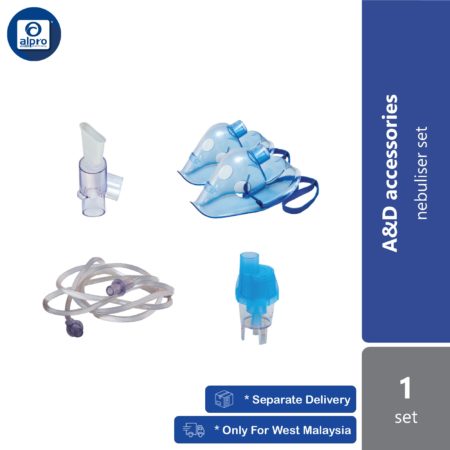 A&D Accessory UN-014 Compressor Nebulizer | Accessories Set