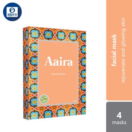 Aaira Brightening Facial Mask 4s | Rejuvenate and Glowing Skin