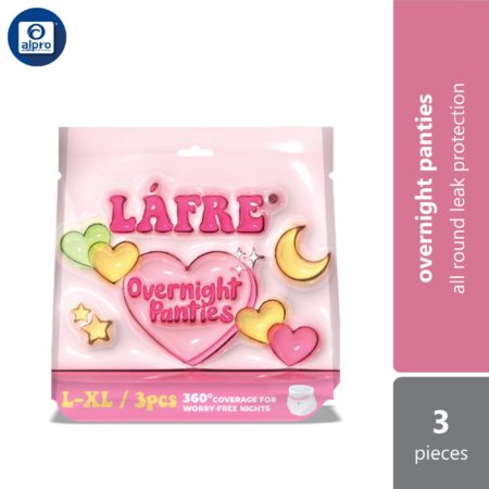 Lafre Overnight Panties L-XL 3s | 360° Leak Protection