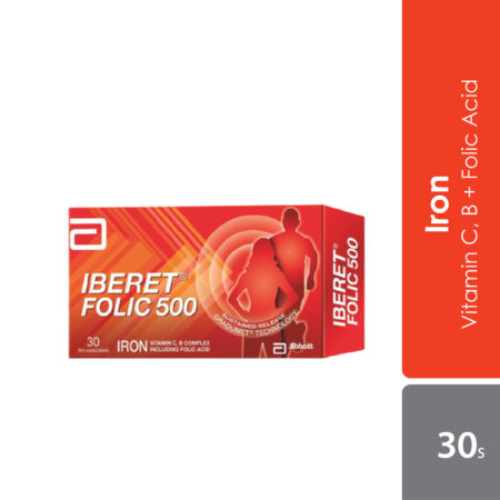 Abbott Iberet Folic-500 5x6s | Heart Health