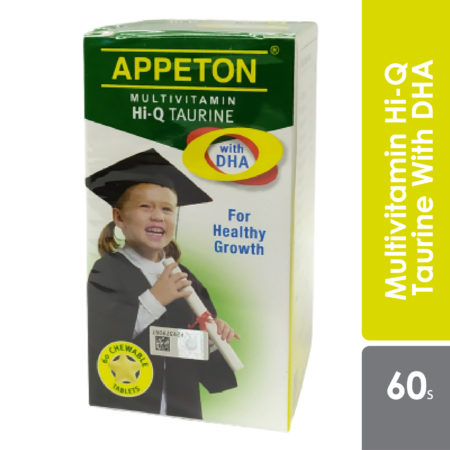 Appeton Multivitamin Hi-Q Taurine With DHA 60s | Eye & Brain Health