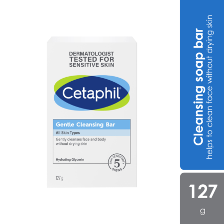 Cetaphil Gentle Cleansing Bar 4.5oz 127g