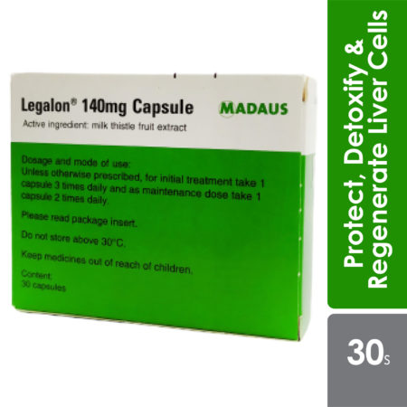 Legalon with Milk Thistle Fruit Extract 140mg 3x10s | Liver Health