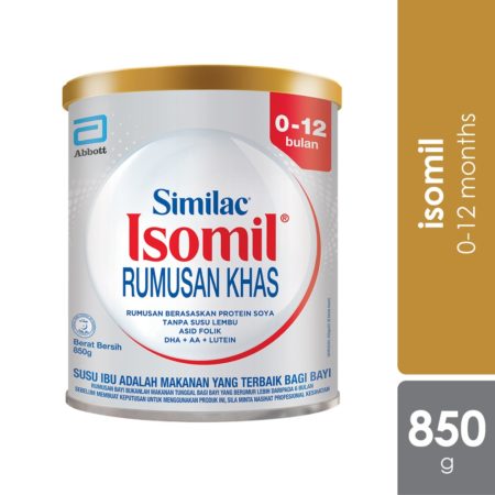 Abbott Isomil Rumusan Khas Infant's Milk Formula 850g | For Age 0-12 Months