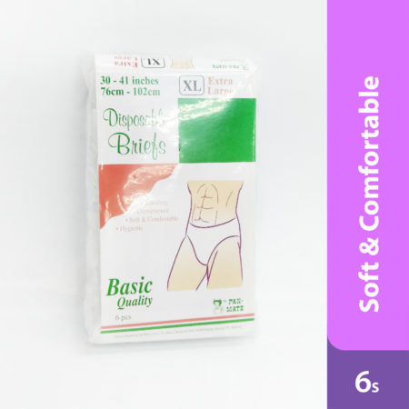 Pan-mate Basic Disposable Briefs (xl) 6s