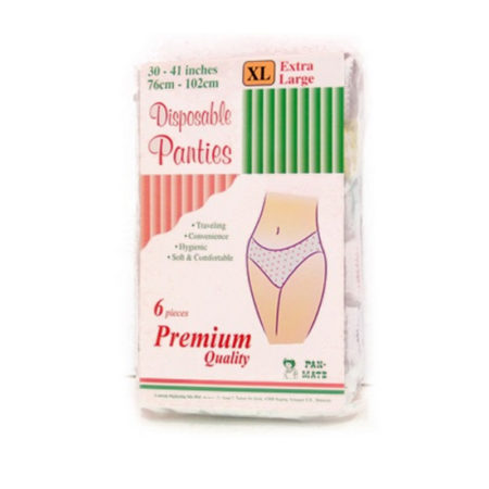 Pan-mate Premium Disposable Panties (xl) 6s