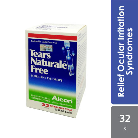 Alcon Tears Naturale Free 32x0.8ml | Soothing Protection Against Dryness.