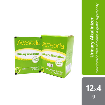 Avosoda Urinary Alkalinizer 4g 12s