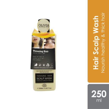 (B) Olivia Thinning Hair Scalp Wash 250ml | Ideal For People With Hair Loss