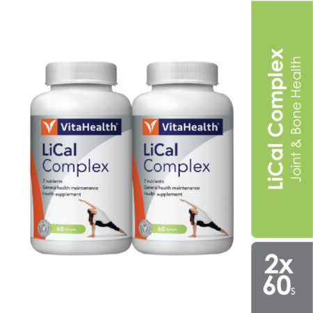 Vitahealth Lical Complex 2x60s | Bone Health