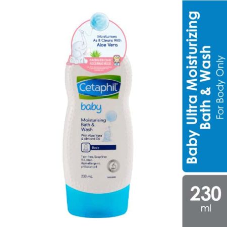 Cetaphil Baby Ultra Moisturizing Bath & Wash 230ml