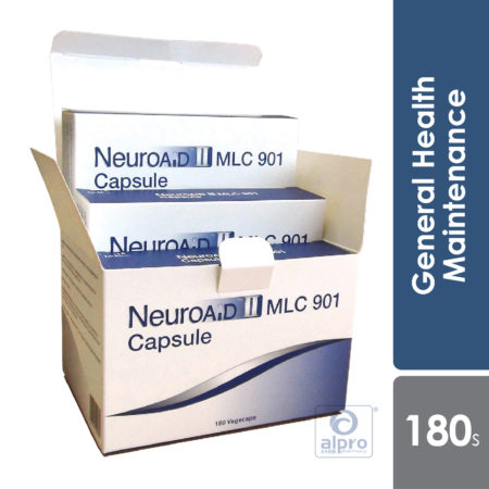 Neuroaid II (MLC 901)-Vege Capsules 180s | General Health Maintenance