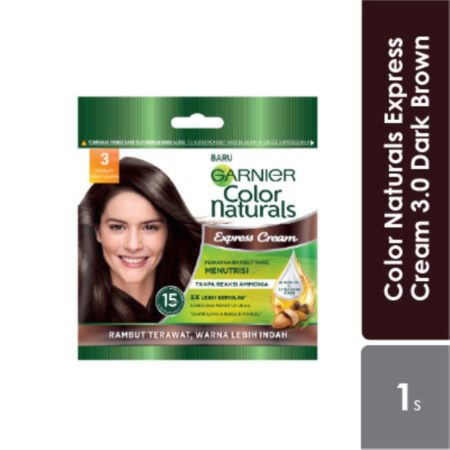 Garnier Colour Naturals Express Cream3.0 Coklat Gelap