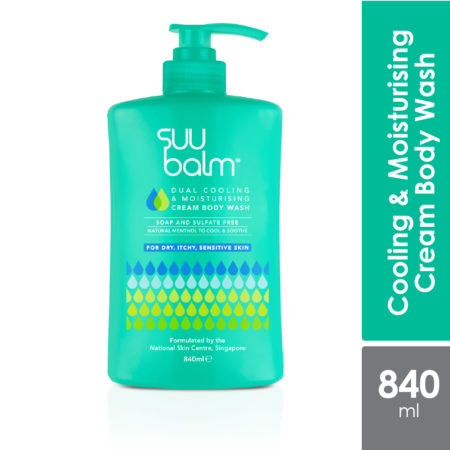 Suu Balm Cooling & Moisturizing Cream Body Wash 840ml