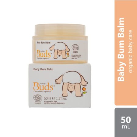 Buds Cherished Organics Baby Bum Balm 50ml