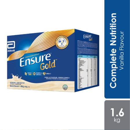 Abbott Ensure Gold Vanilla 1.6kg | Complete Nutrition