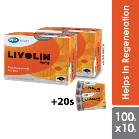 Mega Livolin Forte 2x50s FREE 20s | Liver Health